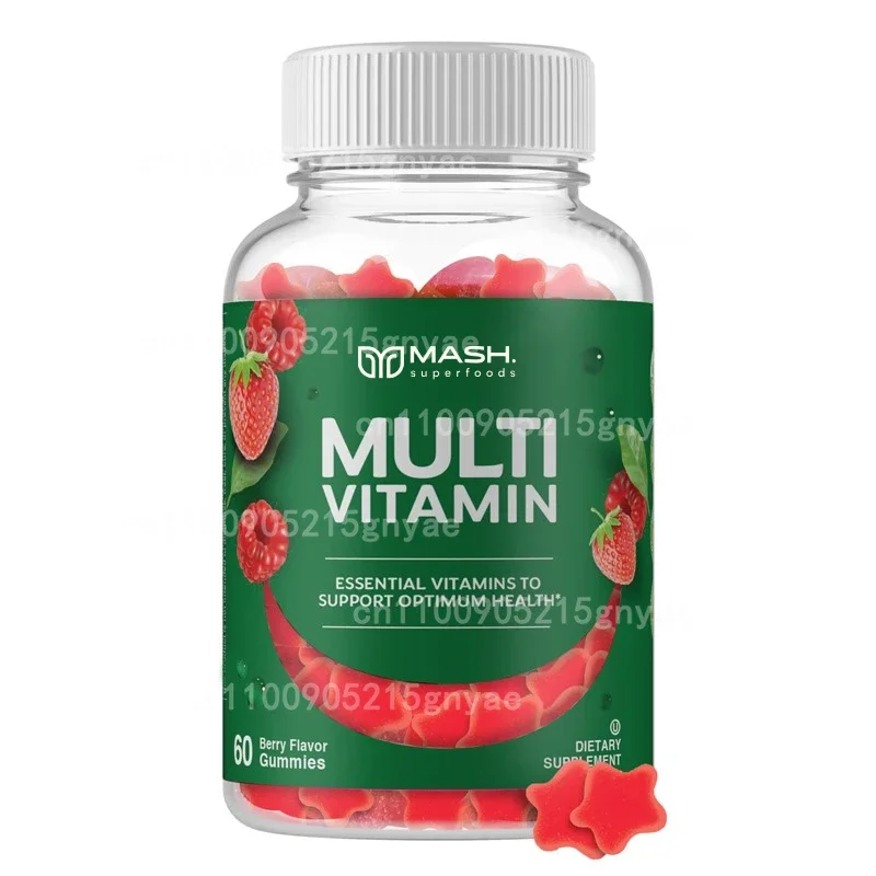 Multivitamin Gummy Adult - Zucchero - Caramelle gommose multivitaminiche per
