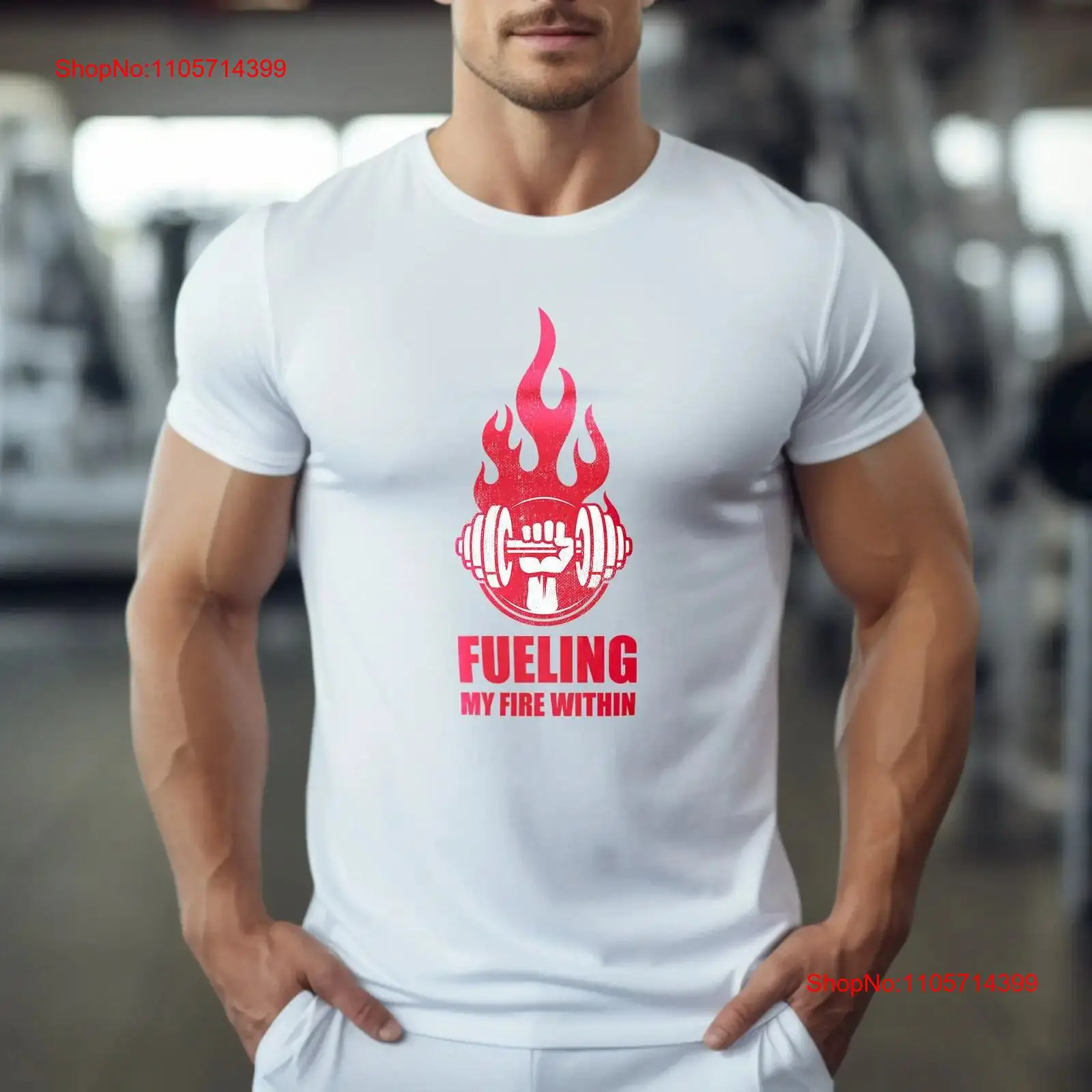 Fuel Fitness & Nutrition Oakbank - T-shirt Motivazionale da Palestra: Alimentando la