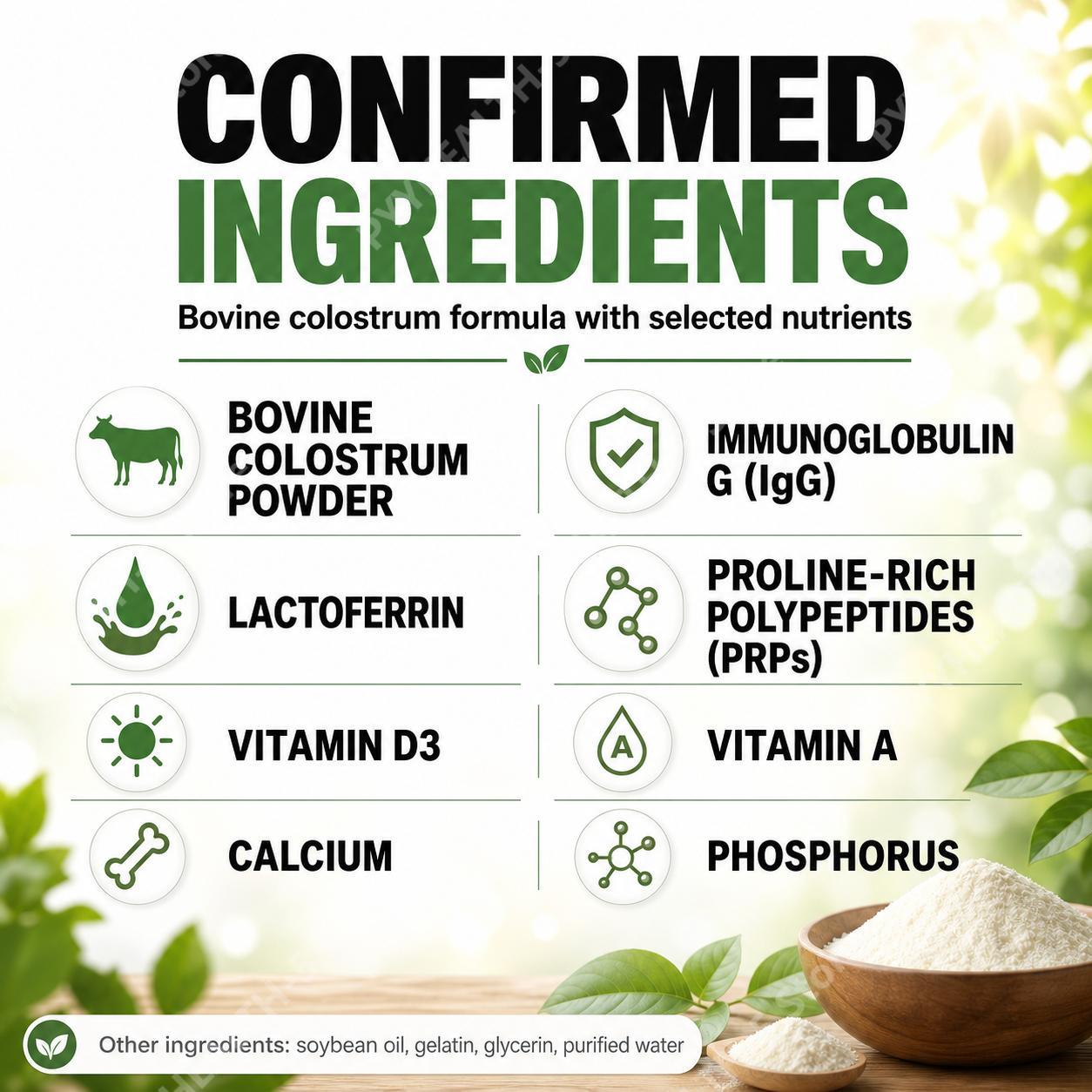 Googeer Polvere di Colostro: S - Colostrum Bovine Powder recensione e prezzo