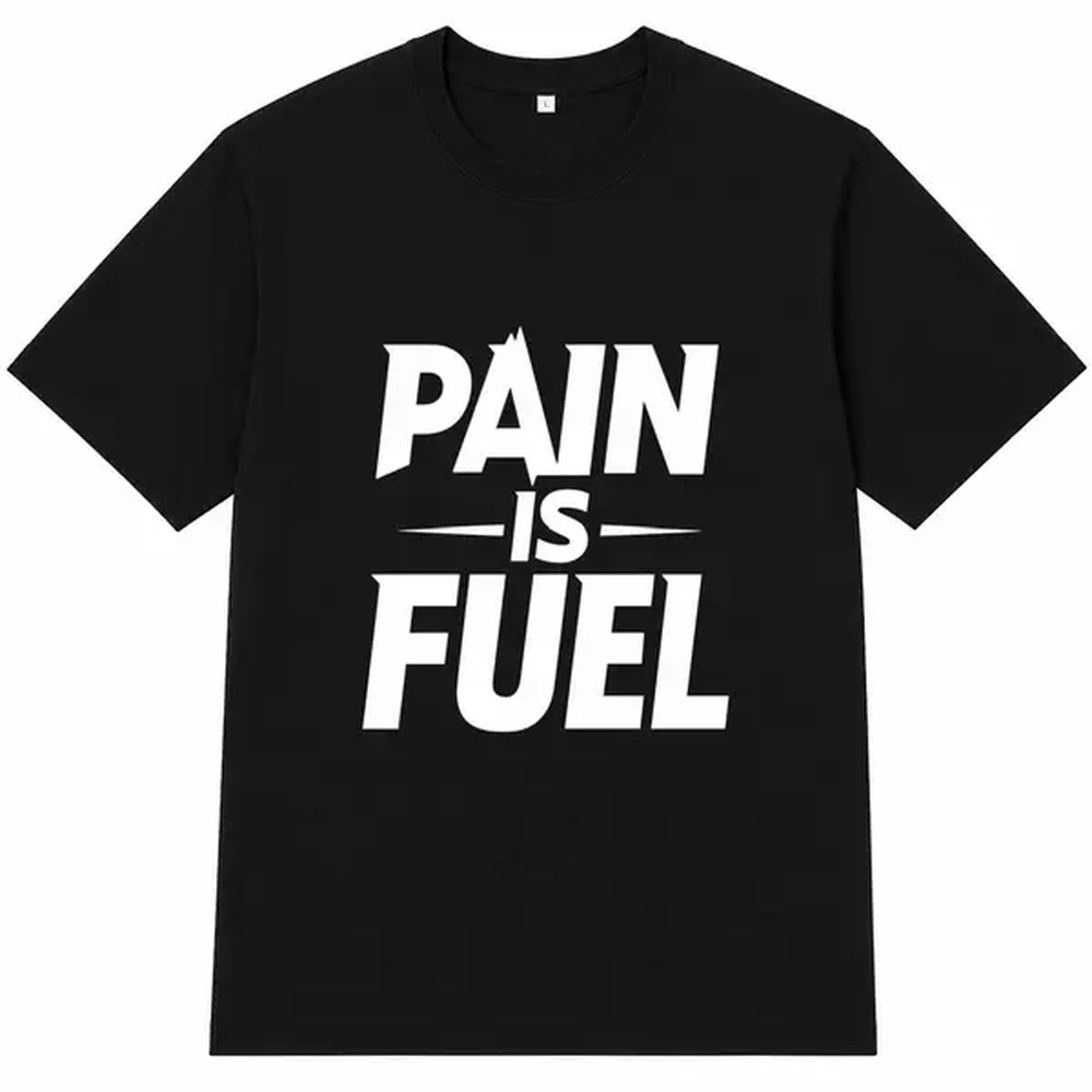 T-shirt con stampa 'Pain Is Fu - Fuel Fitness & Nutrition Oakbank recensione e prezzo