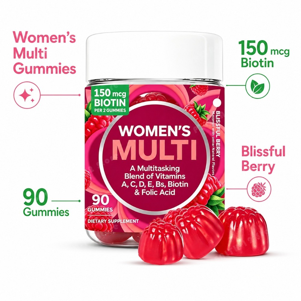 Gomme multivitaminiche da donn - Multivitamin Gummy Adult recensione e prezzo