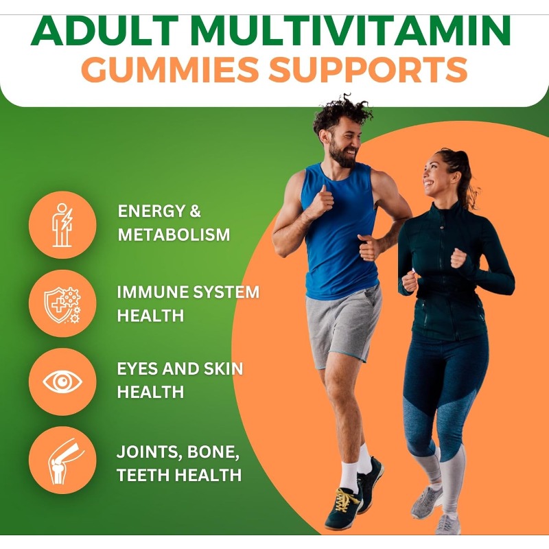 Gomme Multivitaminiche per Adu - Multivitamin Gummy Adult recensione e prezzo